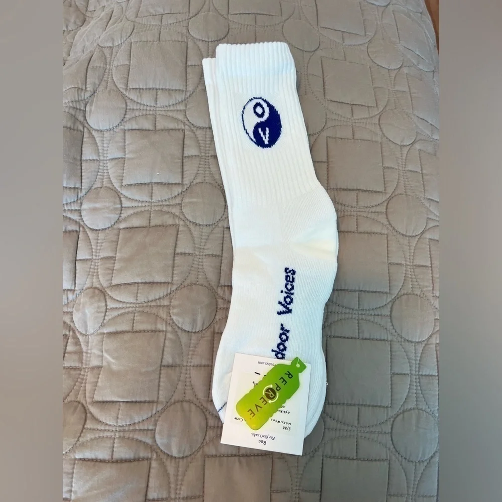 Outdoor Voices Graphic Crew Socks